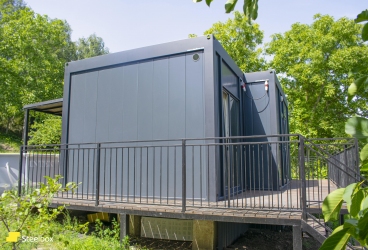 Căsuță pentru vacanțe 2,5x4, 4 blocuri modulare