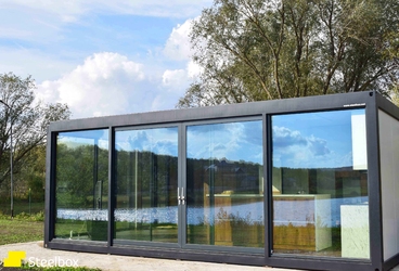 Casă Steelbox din 3 module (80x35)