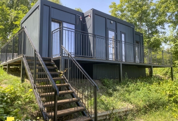 Căsuță pentru vacanțe 2,5x4, 4 blocuri modulare